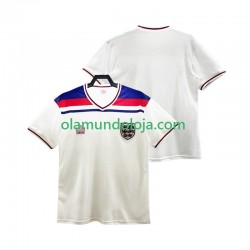 Camisola Inglaterra 1982 Retro Homem Equipamento Primeiro Manga Curta